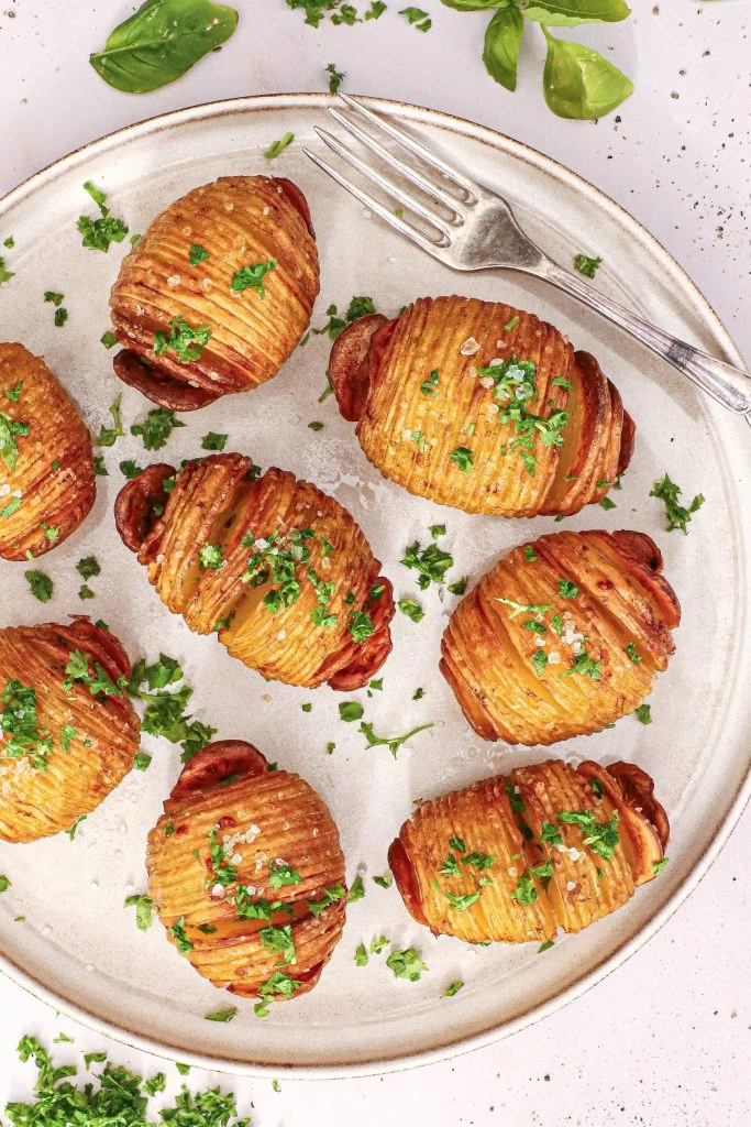 Hasselback kartofler i Airfryer