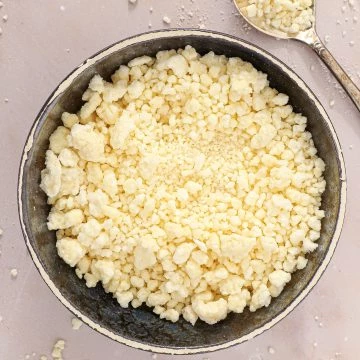 Krystalliseret hvid chokolade - Krystalliseret chokolade