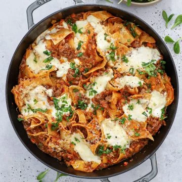 One pot pande lasagnette